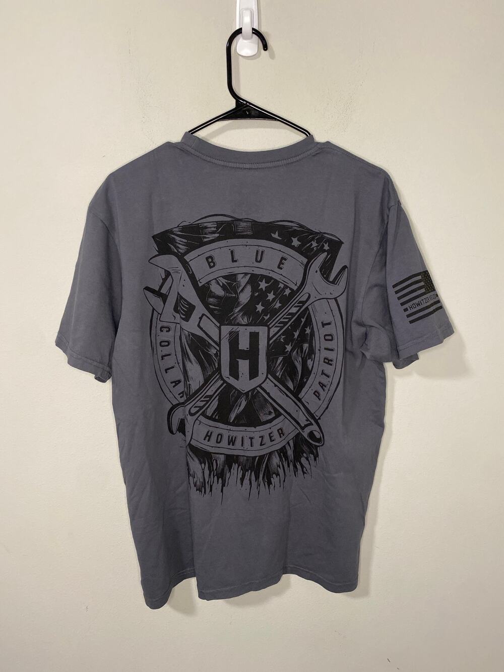 New Howitzer Patriot MFG Men’s graphic T-shirt, size large